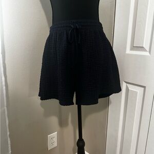 Divided Navy Blue Women's Shorts